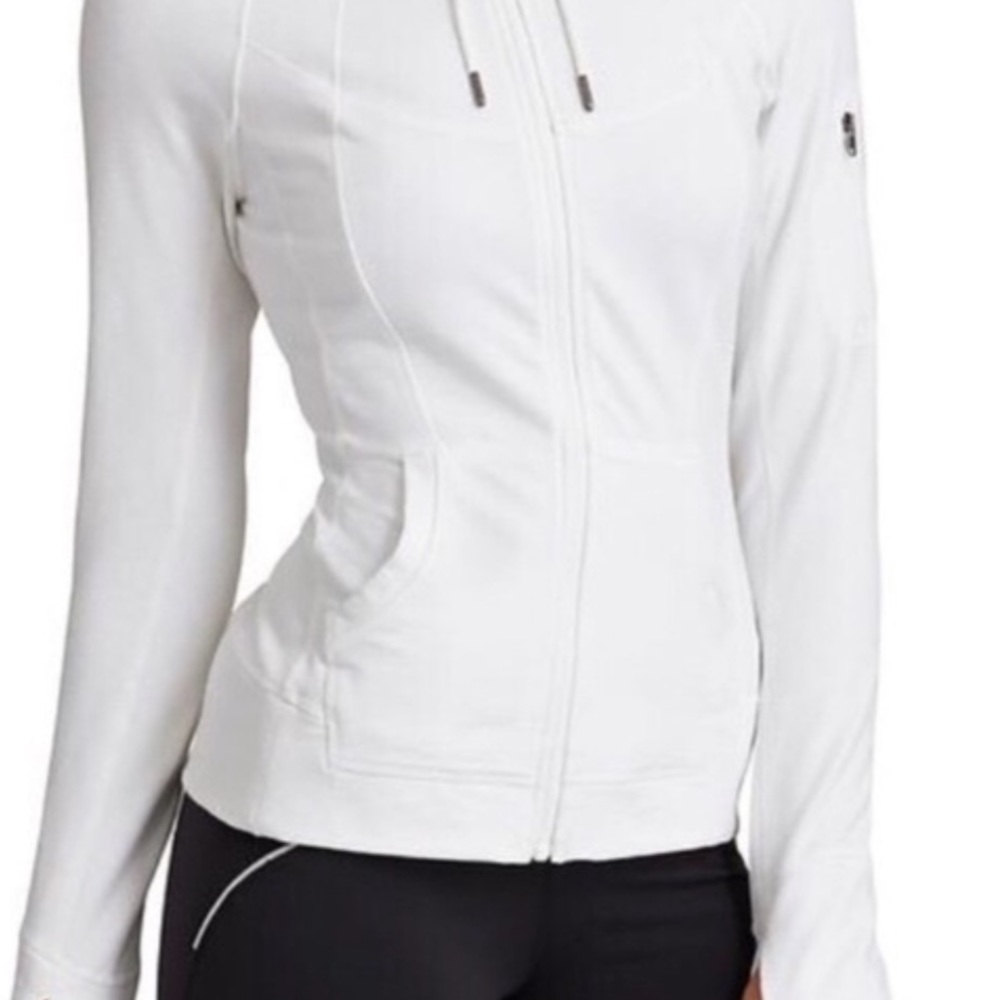 Athleta Sweatshirt Zip NWOT BEIGE SEE IMAGES